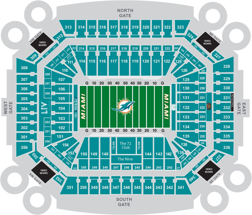 2020 Super Bowl Seating Chart February 2 2020 Fan Hospitality