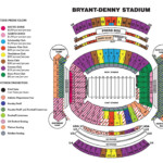Alabama Football Stadium Seating Chart Alabama Football Podcast