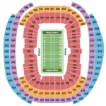 Allegiant Stadium Seating Chart Maps Las Vegas