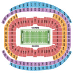 Allegiant Stadium Seating Chart Rows Seats And Club Seats