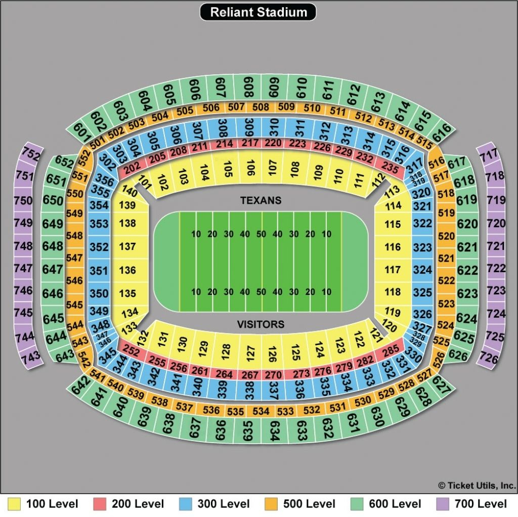 Amazing Houston Texans Stadium Seating Chart