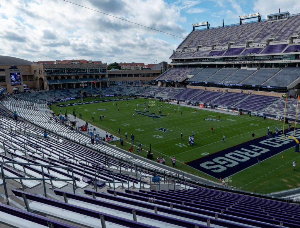 Amon G Carter Stadium Section 228 Seat Views SeatGeek
