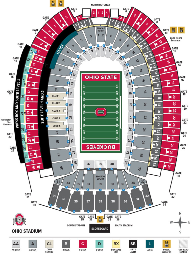 At T Stadium Seating Chart Rows Elcho Table