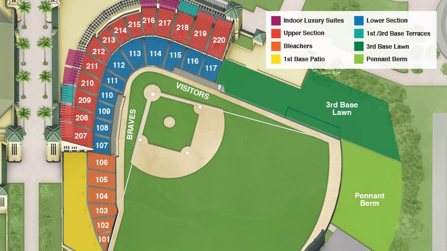 Atlanta Braves Spring Training Events ESPN Wide World Of