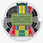 Autzen Stadium Oregon Ducks Football Seating Assignment Aircraft Seat
