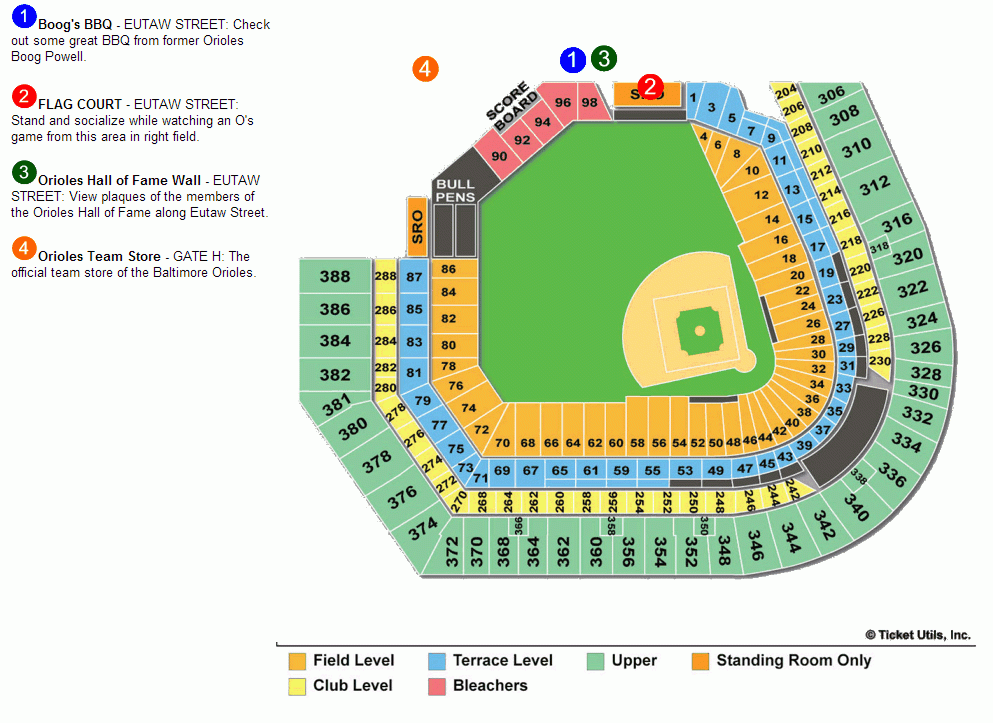 Baltimore Orioles Camden Yards Seating Chart Review Home Decor
