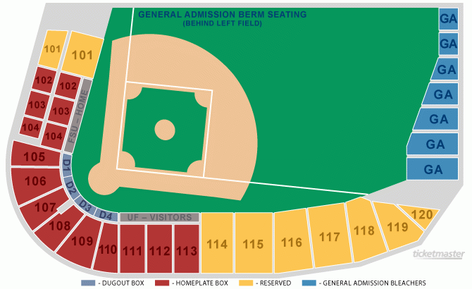 Baseball Grounds Of Jacksonville Jacksonville Tickets Schedule 