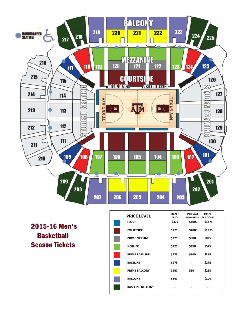 Basketball Season Tickets Available TexAgs