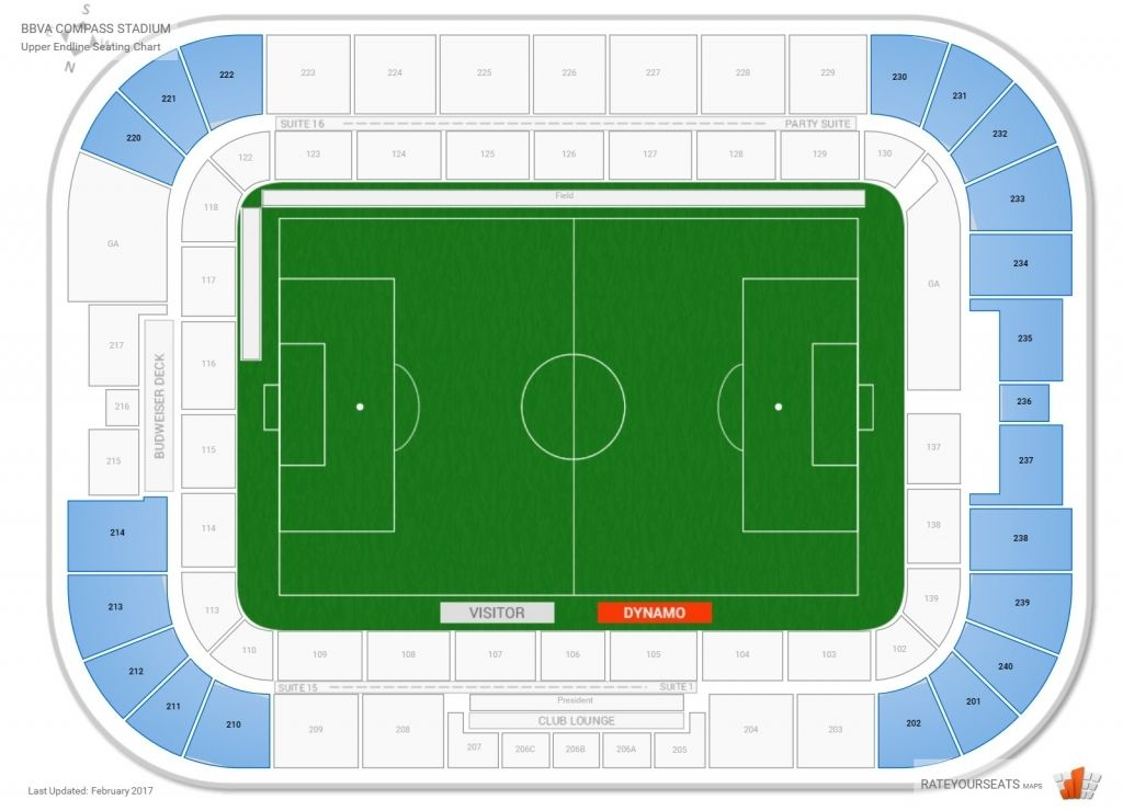 Bbva Compass Stadium Seating Chart
