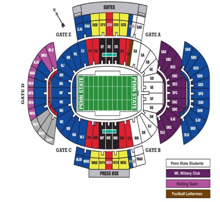 Beaver Stadium In State College PA Centre County StateCollege