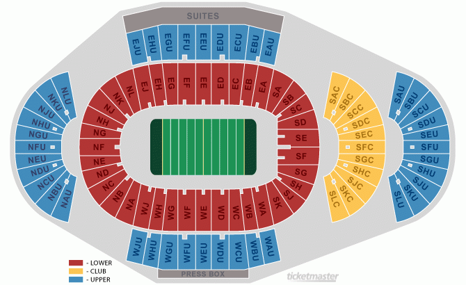 Beaver Stadium Seating Chart Beaver Stadium University Park