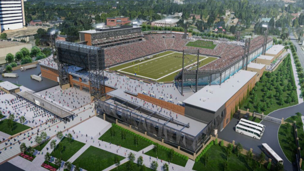 BJCC Reveals Protective Stadium Official Design Plans University Of 