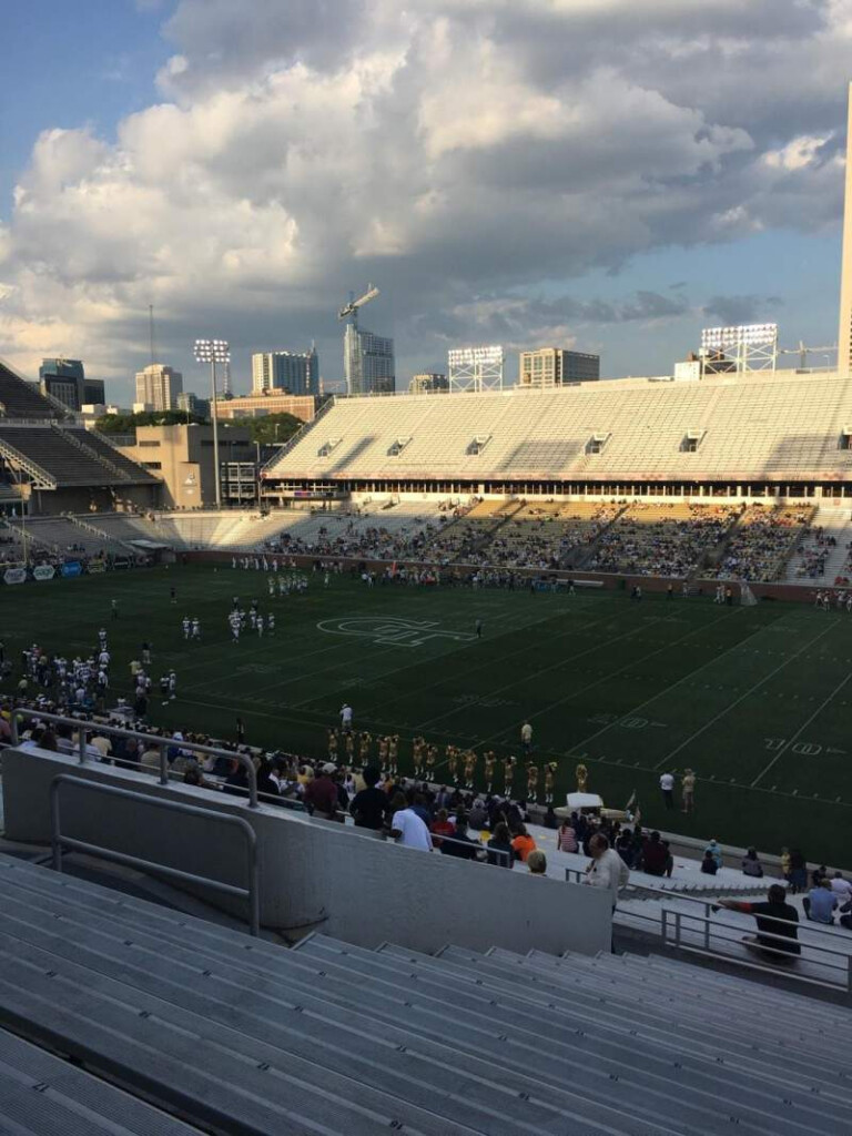 Bobby Dodd Stadium Interactive Seating Chart