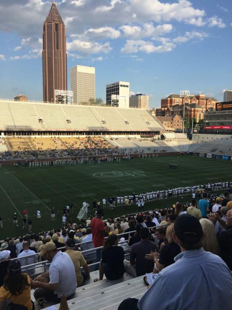 Bobby Dodd Stadium Interactive Seating Chart