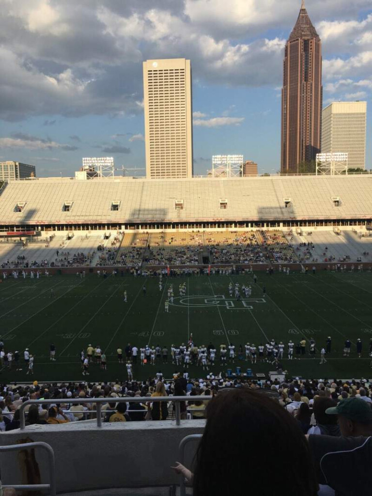 Bobby Dodd Stadium Interactive Seating Chart