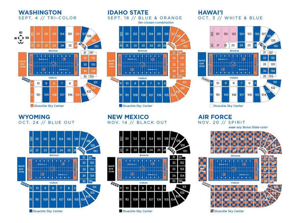 Boise State Announces 2015 Home Stadium Color Schemes Boise State 