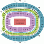 Broncos Stadium At Mile High Seating Chart Broncos Stadium At Mile