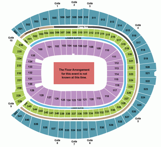 Broncos Stadium At Mile High Seating Chart Broncos Stadium At Mile 