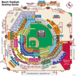 Busch Stadium Seating Chart Views And Reviews St Louis Cardinals