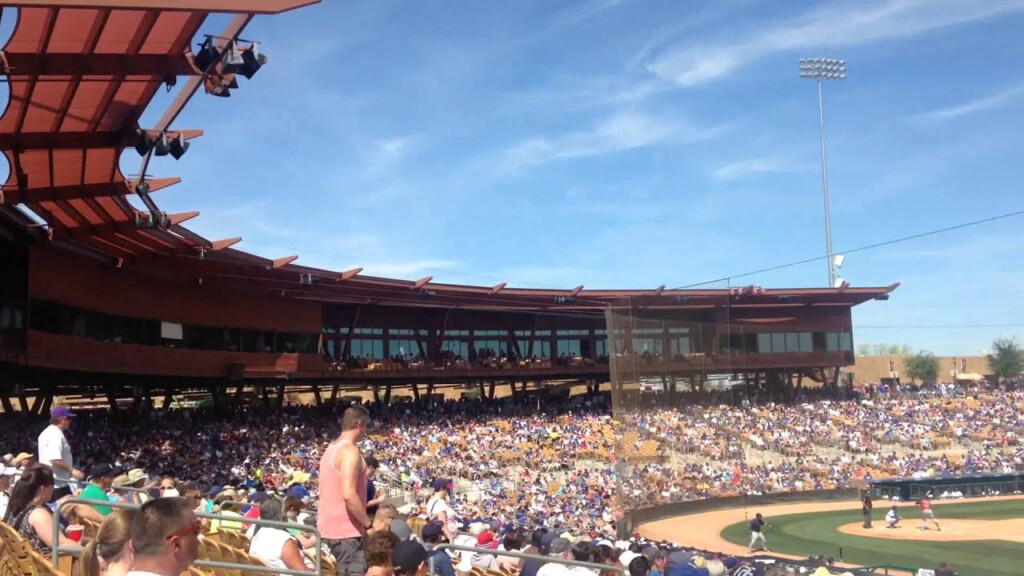 Camelback Ranch Ballpark Glendale AZ March 2015 YouTube