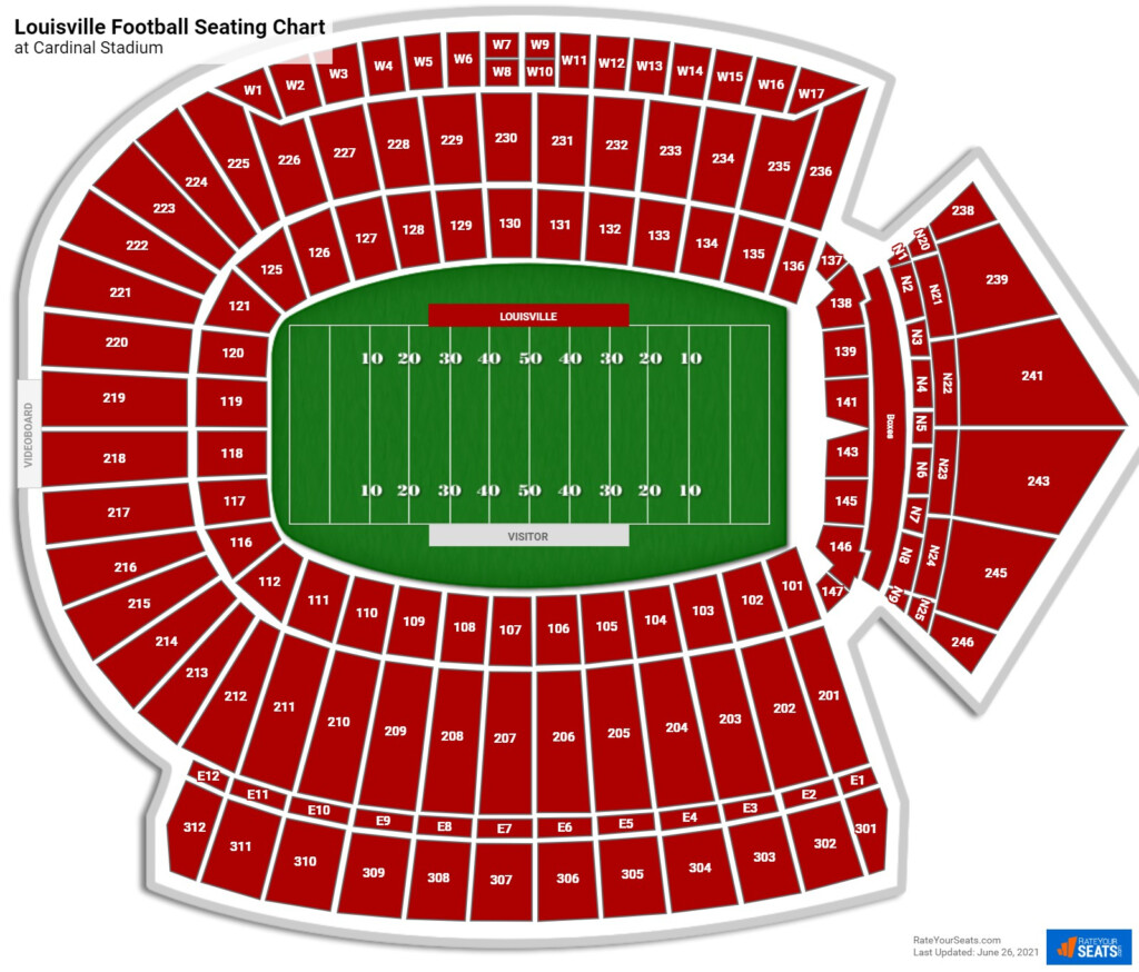 Cardinal Stadium Seating Chart RateYourSeats