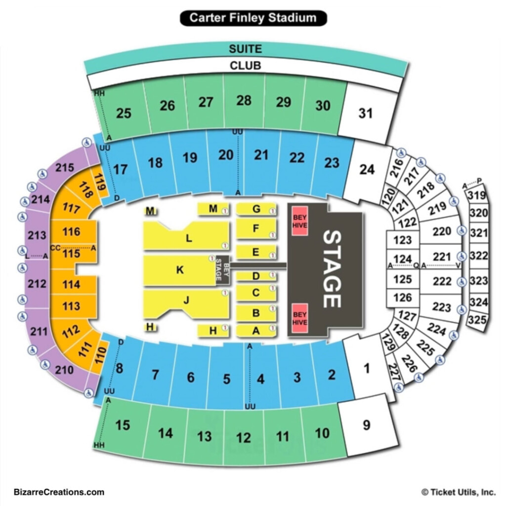 Carter Finley Stadium Seating Chart Seating Charts Tickets