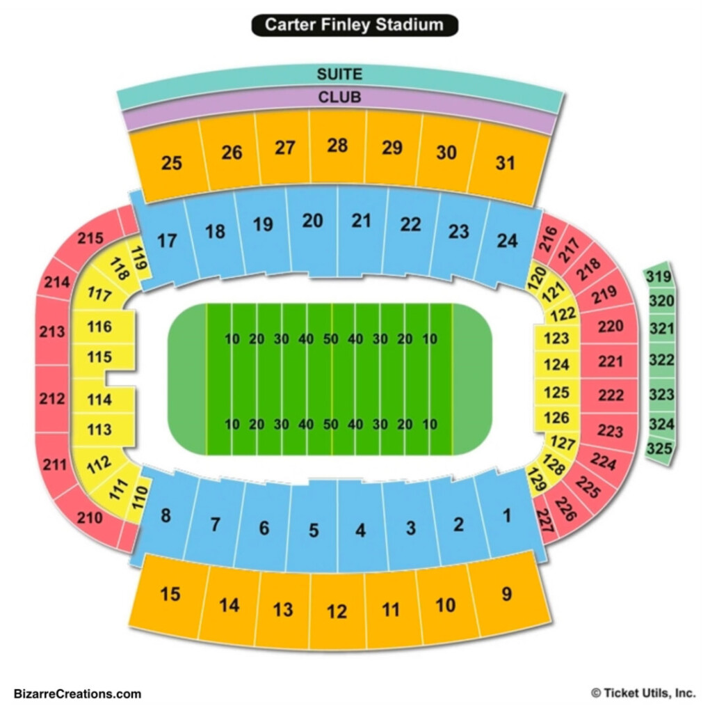 Carter Finley Stadium Seating Chart Seating Charts Tickets