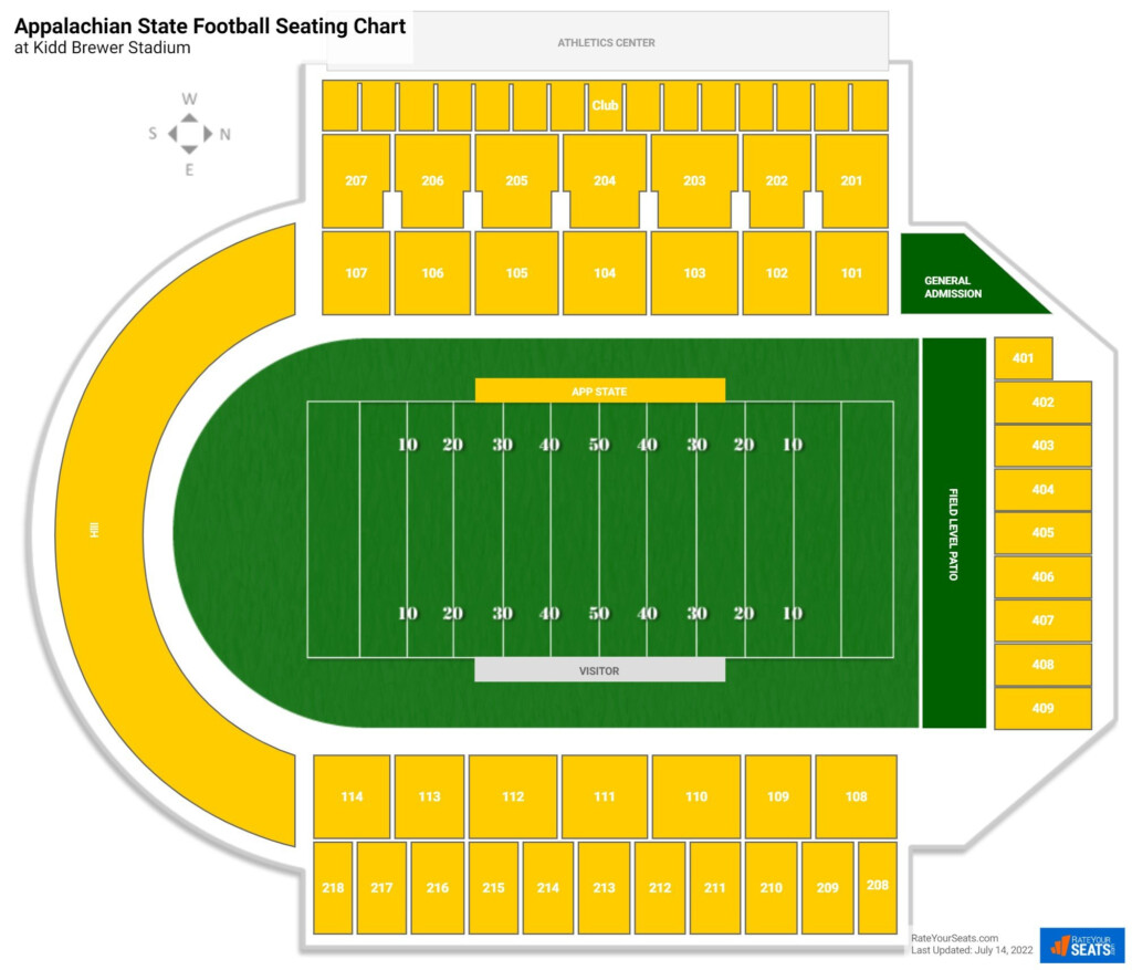 Coastal Carolina Football Stadium Seating Chart Medi Business News