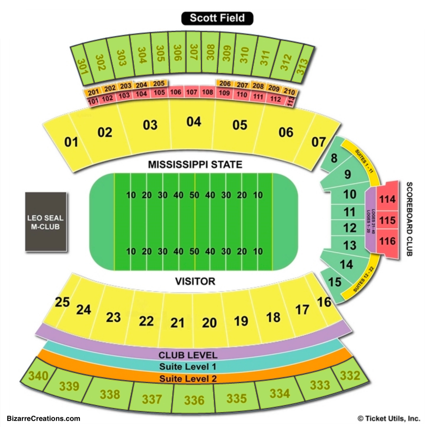 Davis Wade Stadium Seating Charts Views Games Answers Cheats