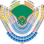 Dodger Stadium Seating Chart With Row Letters And Seat Numbers