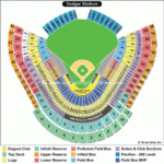 Dodgers Stadium Seating Chart 7 Photos Dodger Stadium Detailed