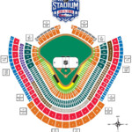 Dodgers Stadium Seating Chart 7 Photos Dodger Stadium Detailed