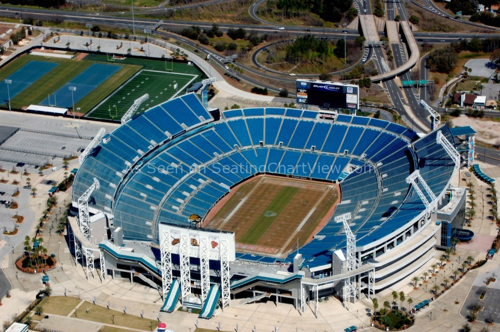 EverBank Field Jacksonville FL Seating Chart View