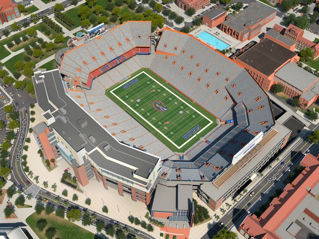 Florida Gators Football Stadium Seating Chart