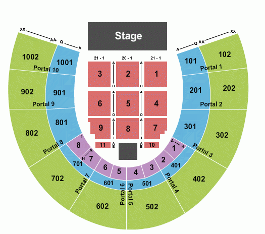 Forest Hills Stadium Seating Chart Map Forest Hills