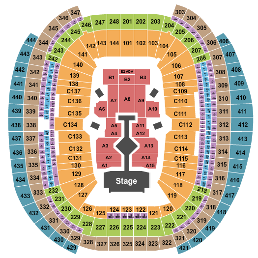 Gayle Las Vegas Concert Tickets Allegiant Stadium