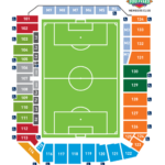 How Much Seating Is Shown On A Map Of The Kansas City Royals Stadium