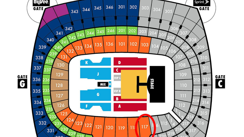 Kansas City Chiefs Stadium Seating Chart Stadium Choices