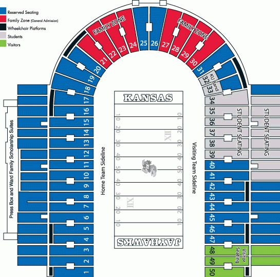 Kansas Jayhawks 2008 Football Schedule