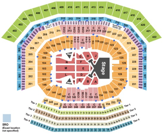 Taylor Swift Levi Stadium Seating Chart - Stadium Seating Chart