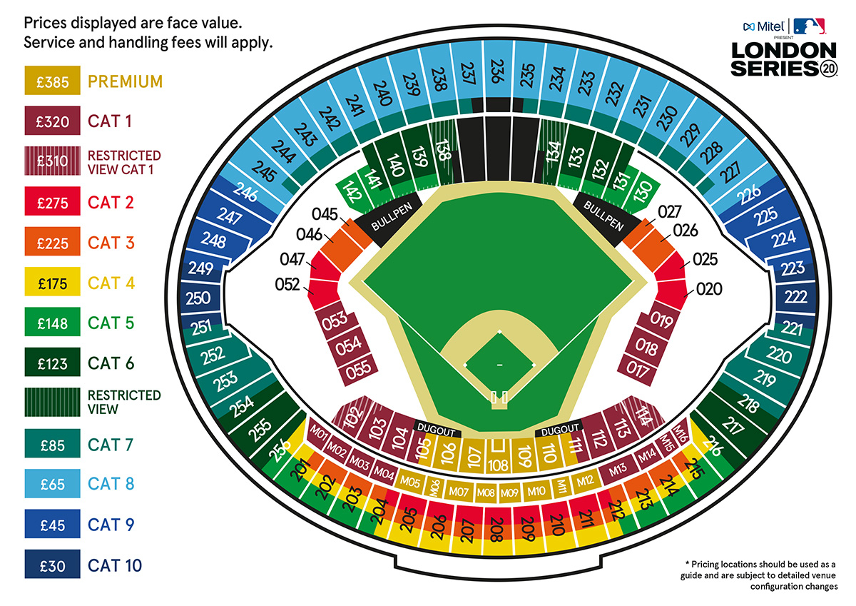 London 2012 London Stadium Seating Map MLB Architecture Of The Games