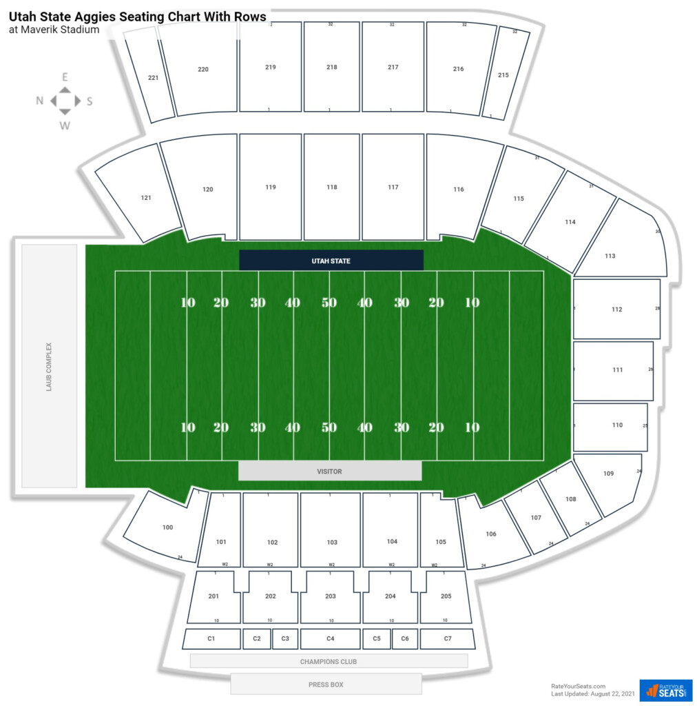 Maverik Stadium Seating Charts RateYourSeats