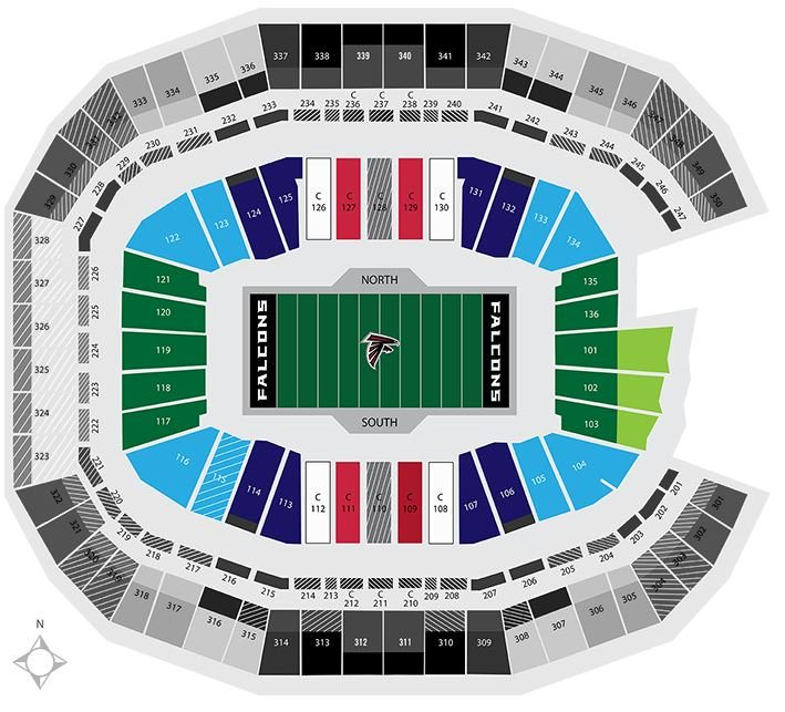 Mercedes Benz Stadium Seating Chart GEM Hospitality