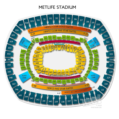 MetLife Stadium Tickets MetLife Stadium Information MetLife Stadium 