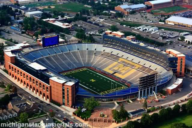 Michigan Stadium Ann Arbor MI Seating Chart View
