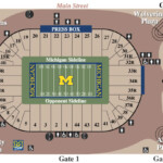 Michigan Stadium Ann Arbor MI Seating Chart View