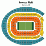 Mile High Stadium Seating Chart Views And Reviews Denver Broncos