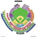 Nationals Park Seating Chart Seating Charts Nationals Park Chart
