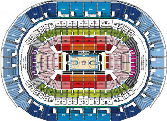 NBA Basketball Arenas Oklahoma City Thunder Home Arena Oklahoma