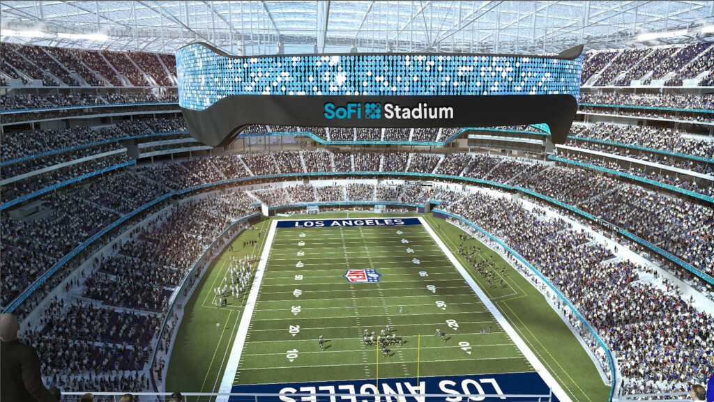 New Home Of The LA Rams And LA Chargers Officially Named SoFi Stadium 